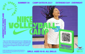 Nike Volleyball Camp flyer