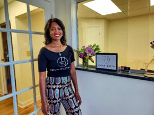 Female business leader in Salisbury