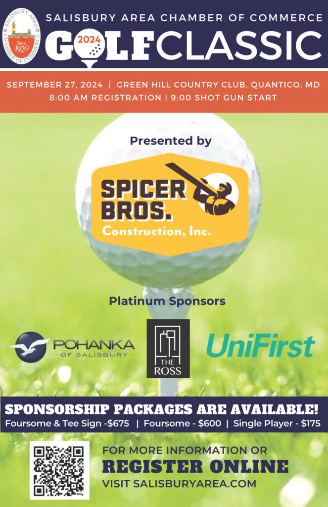 flyer for the SACC Golf classic