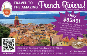 Flyer for the SACC French Riviera