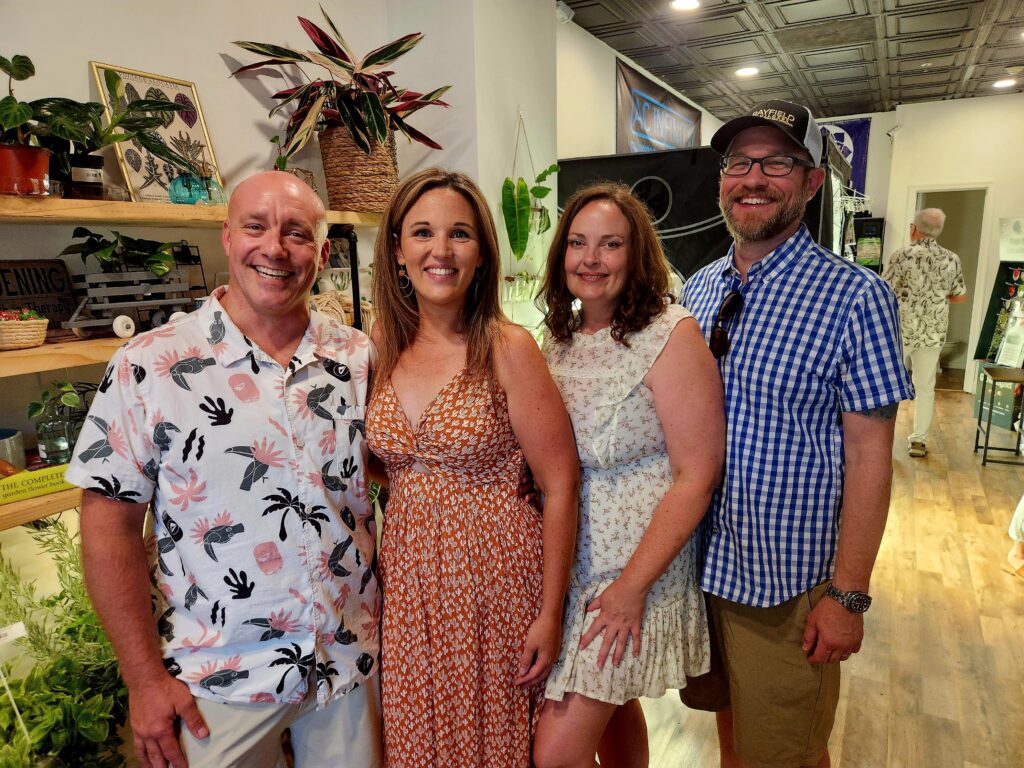 Group of people at a ribbon cutting event in Salisbury, MD