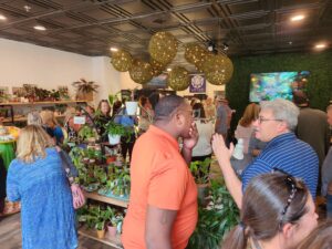 Group of people at a ribbon cutting event in Salisbury, MD