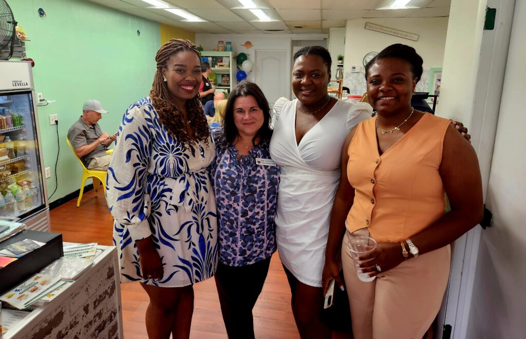 Group of females in summer attire