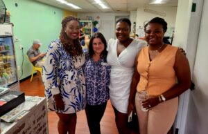 Group of females in summer attire