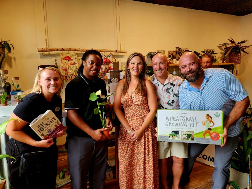 Group of people at a ribbon cutting event in Salisbury, MD