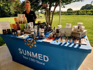 SUNMED table with products and information