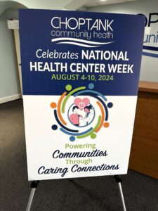 Powering Communities Through Caring Connections” is the theme for the National Association of Community Health Center’s National Health Center Week this Aug. 4-10. Health centers like Choptank Health save lives on the front lines of our nation’s most pressing public health challenges with a mission to make high-quality, affordable care available to everyone, regardless of their ability to pay or insurance status. More is at www.choptankhealth.org.