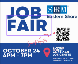 Job Fair for The Eastern Shore Society for Human Resource Managemen