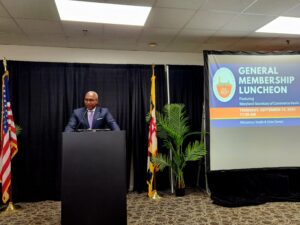 The September General Membership Luncheon featured Maryland Secretary of Commerce Kevin Anderson-min