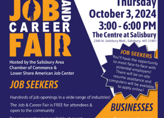 The SACC and the Lower Shore American Job Center to Host Annual Job and Career Fair