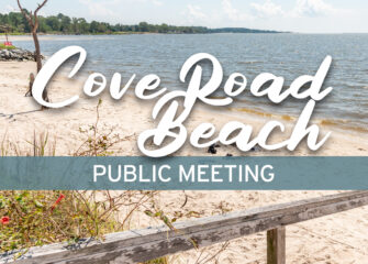 Cove Road Beach Public Meeting Set for Monday, Sept. 30