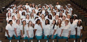 Certificate of practical nursing graduates of Wor-Wic Community College