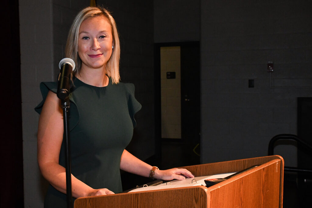 KEYNOTE: Chelsea Milligan, a registered nurse at TidalHealth