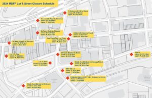 MDFF Street Closure Schedule