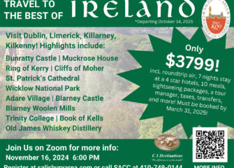 The SACC and CI Destinations Invite You to Explore the Best of Ireland!