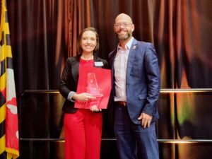 Christina Fuller received Ambassador of the Year, presented by Pohanka Automotive-min