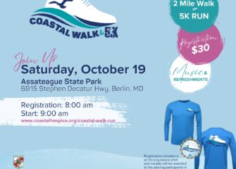 Coastal Hospice announces the Coastal Walk & 5K Run Presented by Beachwood, Inc., benefiting the Macky & Pam Stansell House of Coastal Hospice