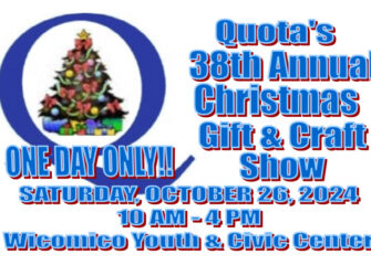 Quota’s Christmas Gift & Craft Show returns to Salisbury Oct. 26