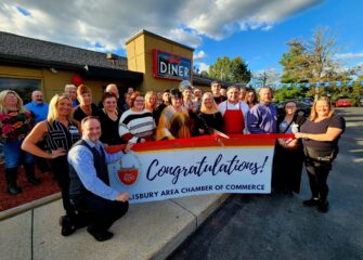 Bury Diner Celebrates Its New Presence in Salisbury with a Ribbon Cutting!