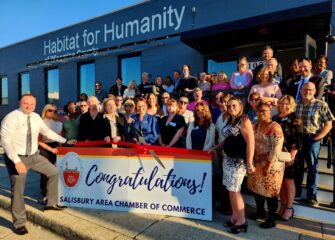 Salisbury Chamber of Commerce Hosts Wicomico Habitat Ribbon Cutting