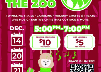 Join Us for Rockin’ Around the Zoo This Christmas Season in Salisbury