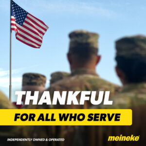 Thankful for those who serve poster