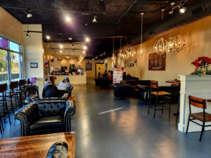 Interior image of PJ's Coffee