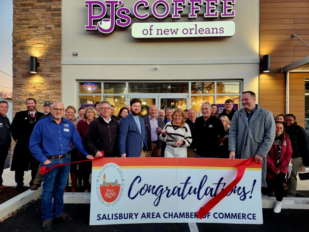 Pj's Coffee Ribbon Cutting Ceremony