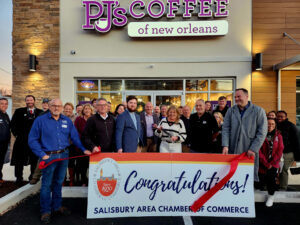 Pj's Coffee Ribbon Cutting Ceremony