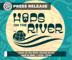 Hops on the River Banner