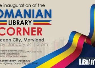 Inauguration of the Romanian Library Corner – Friday, January 24 at 3 pm