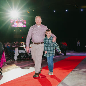 Good Sports Awards Man and Boy walking