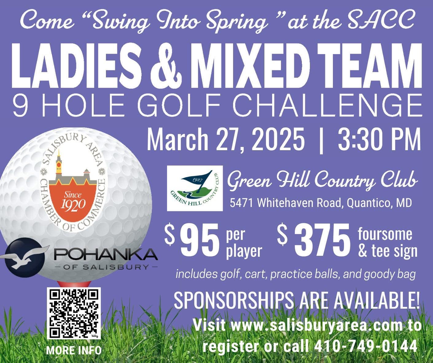 SACC Golf Tournament Flyer