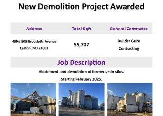 New Demolition Project Awarded