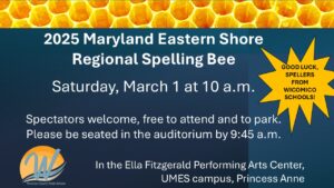 Wicomico Schools Spelling Bee Flyer