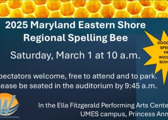 2025 Wicomico Spelling Bee Champions Compete March 1  in Maryland Eastern Shore Regional Spelling Bee at UMES