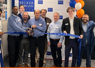 Becker Morgan Group Celebrates New Charlotte Office with Ribbon Cutting and Open House