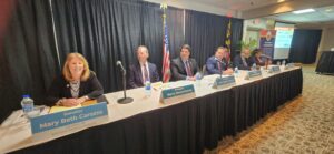 Senator Mary Beth Carozza, Delegate Barry Beauchamp, Delegate Chris Adams, Delegate Tom Hutchinson, Delegate Charles Otto, and Delegate Sheree Sample-Hughes