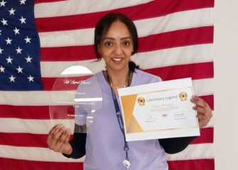 Ahmed Named TidalHealth Peninsula Regional’s 1st Quarter 2025 Laboratory Legend Awardee