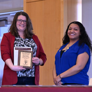Access Awards 2025 IG Two woman and an award