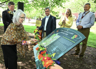 SU Arboretum named in honor of alumna Glenda Chatham Clarke