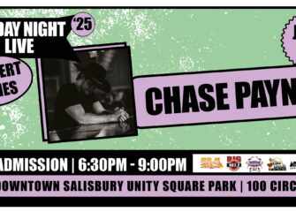 Friday Night Live Continues with Chase Payne at Unity Square