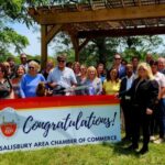 Ribbon cutting at Cellar House Farm