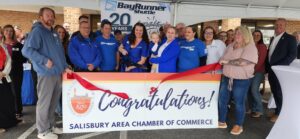 Bayrunner Shuttle Celebrates 20 Years bayrunner shuttle staff celebrating 20 years serving the eastern shore