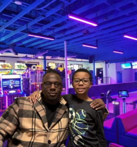Big Brother Little Brother A man and his little brother