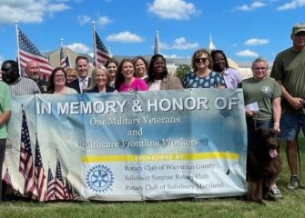 Rotary Clubs Support Local Military Veterans
