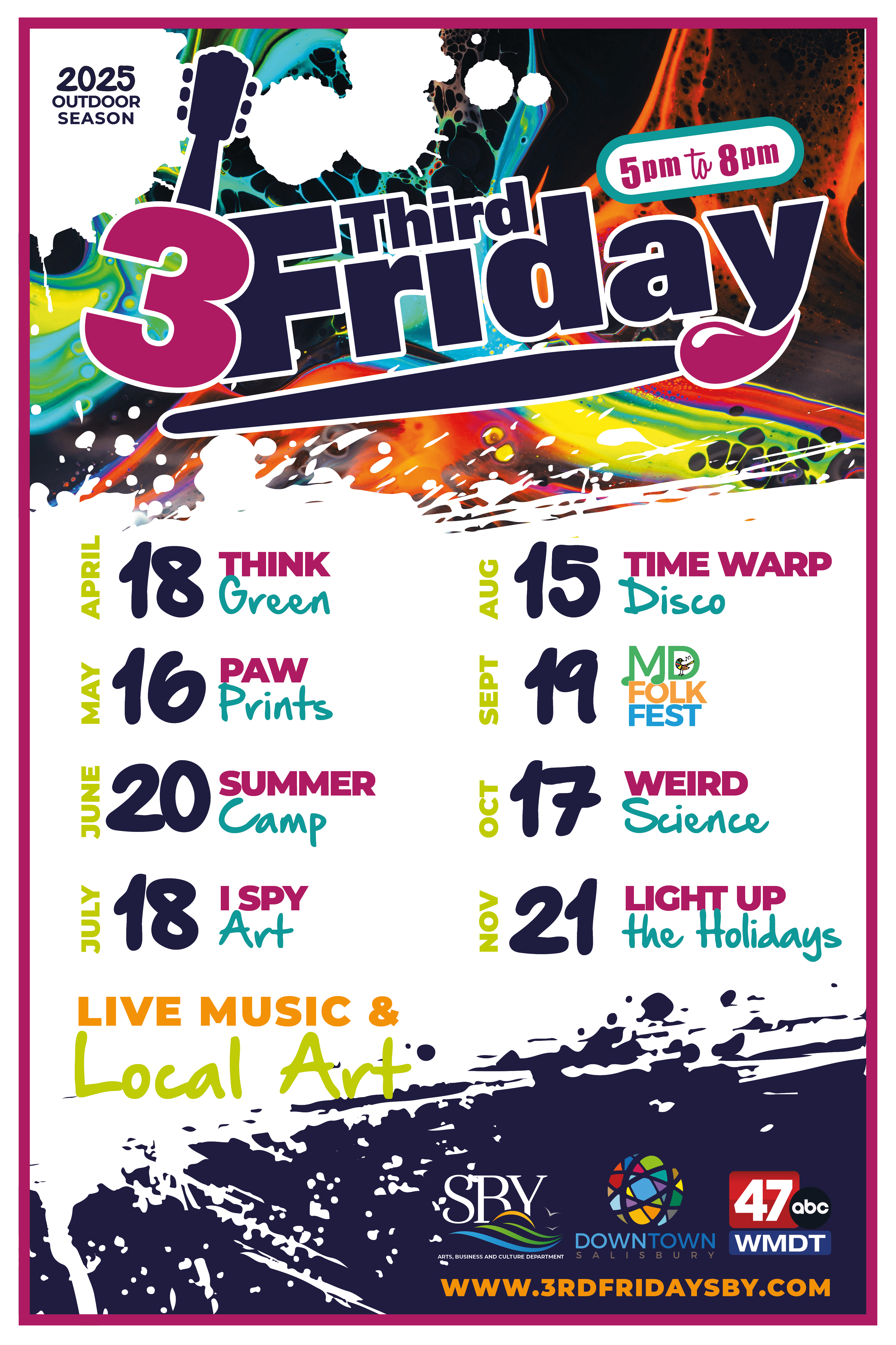 City Announces Road Closures for 3rd Friday Festivities - SBJ