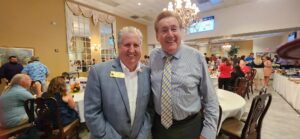 Bill Chambers and Don Hackett, Dove Pointe Executive Director