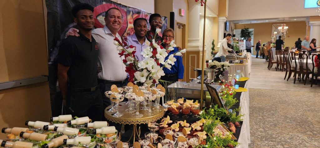 JoJo's served an impressive spread including their Signature Taste award winning Colossal Crab Cakes