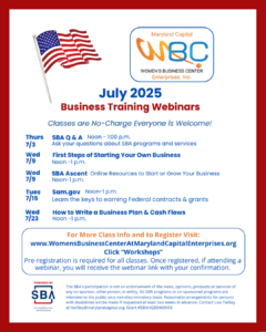 picture of July classes for WBC